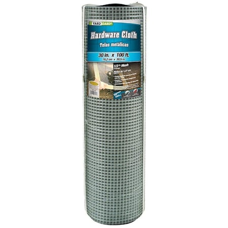 Yardgard 19 Gauge 0.5 in. Mesh 2 x 25 ft. Green PVC Hardware Cloth YA372092